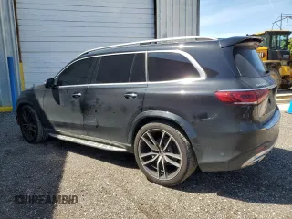 2021 Mercedes-Benz GLS 580 with VIN 4JGFF8GE0MA390652, listed as a Copart auction lot 46833794 with 45,034 mi miles and . Bid and sale history available at DreamBid. Image 2.