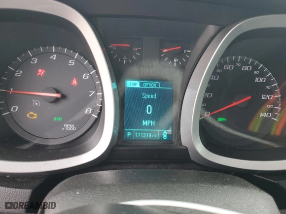 2013 Chevrolet Equinox LT with VIN 2GNALPEK9D6255829, listed as a Copart auction lot 47598575 with 171,319 mi miles and Salvage Title. Bid and sale history available at carsss.com. Image 9.