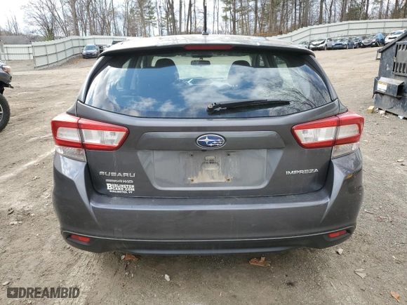 2019 Subaru Impreza with VIN 4S3GTAA63K1763383, listed as a Copart auction lot 79933344 with 109,334 mi miles and Salvage Title. Bid and sale history available at carsss.com. Image 6.