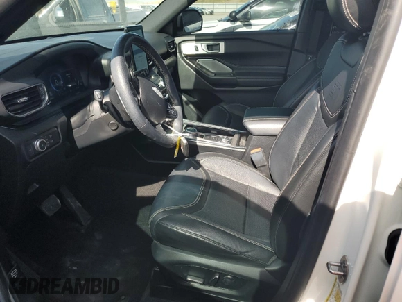 2020 Ford Explorer ST with VIN 1FM5K8GC4LGD17057, listed as a Copart auction lot 46979045 with 37,832 mi miles and Salvage Title. Bid and sale history available at DreamBid. Image 7.