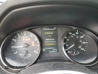 2017 Nissan Rogue SV with VIN KNMAT2MV6HP546897, listed as a Copart auction lot 47996195 with 203,585 mi miles and Salvage Title. Bid and sale history available at carsss.com. Image 9.