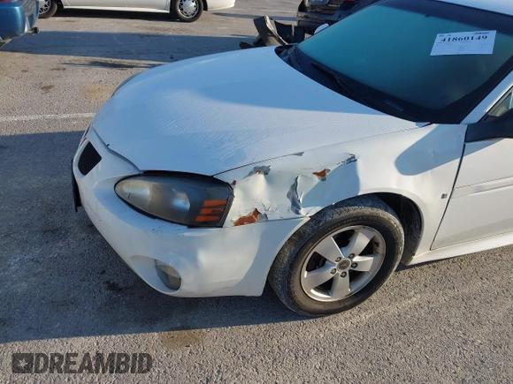 2006 Pontiac Grand Prix z VIN 2G2WP552361105260, wystawiony jako IAAI lot #41860149 z przebiegiem 182 918 mil mil oraz . Historia ofert i sprzedaży dostępna na DreamBid. Obrazek 6.
