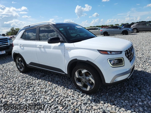 2022 Hyundai Venue Limited with VIN KMHRC8A36NU208112, listed as a Copart auction lot 61246415 with 34,363 mi miles and Non repairable. Bid and sale history available at DreamBid. Image 4.