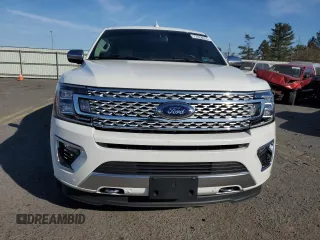 2020 Ford Expedition Max Platinum with VIN 1FMJK1MT2LEA78548, listed as a Copart auction lot 77628454 with 24,071 mi miles and Salvage title. Bid and sale history available at DreamBid. Image 5.
