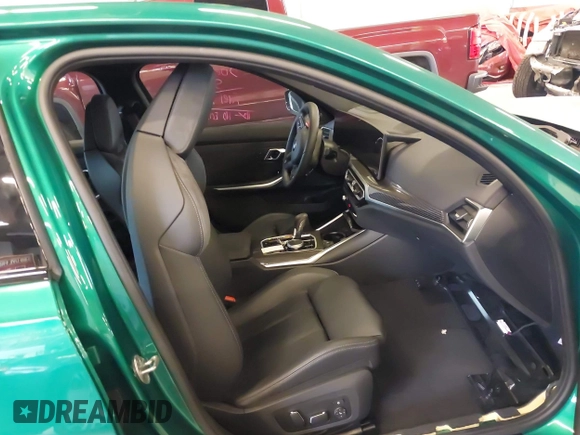 2024 BMW M3 Competition xDrive with VIN WBS43AY0XRFT45221, listed as a IAAI auction lot 42254646 with Not provided miles and . Bid and sale history available at DreamBid. Image 5.