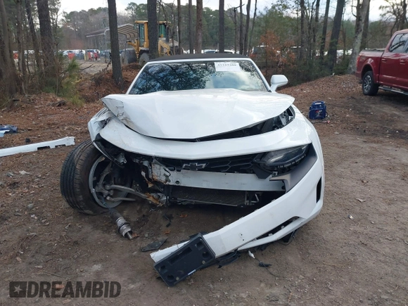 2019 Chevrolet Camaro 1LT with VIN 1G1FB3DXXK0124754, listed as a IAAI auction lot 41169480 with 81,727 mi miles. Bid and sale history available at carsss.com. Image 13.