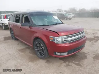 2014 Ford Flex SEL with VIN 2FMGK5C89EBD30292, listed as a IAAI auction lot 41805428 with 127,176 mi miles. Bid and sale history available at carsss.com. Image 1.