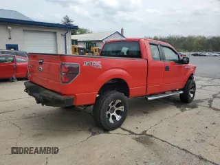 2013 Ford F-150 XL with VIN 1FTFX1EF2DKE90587, listed as a Copart auction lot 54401265 with 217,011 mi miles and Salvage Title. Bid and sale history available at carsss.com. Image 3.