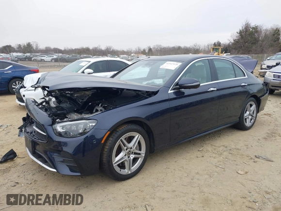 2021 Mercedes-Benz E-Class E 450 with VIN W1KZF5KB8MA920885, listed as a IAAI auction lot 41547975 with 24,000 mi miles. Bid and sale history available at carsss.com. Image 17.