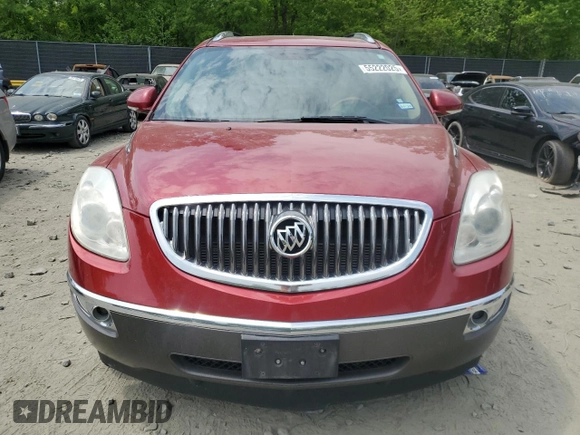 2012 Buick Enclave Leather with VIN 5GAKRCEDXCJ225876, listed as a Copart auction lot 55222025 with 135,395 mi miles and Clean Title. Bid and sale history available at carsss.com. Image 5.