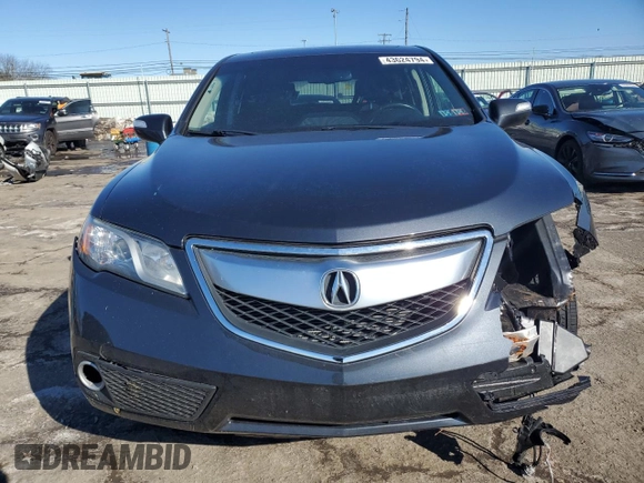 2015 Acura RDX Tech Pkg with VIN 5J8TB4H56FL006697, listed as a Copart auction lot 43624794 with 118,445 mi miles. Bid and sale history available at carsss.com. Image 5.