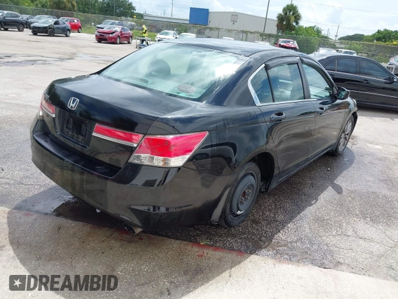 2011 Honda Accord EX with VIN 1HGCP2E7XBA106304, listed as a IAAI auction lot 42340649 with Not provided miles and . Bid and sale history available at DreamBid. Image 4.