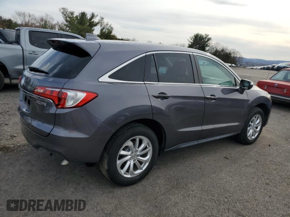 2017 Acura RDX with VIN 5J8TB3H3XHL006178, listed as a Copart auction lot 50038665 with 62,452 mi miles and Salvage Title. Bid and sale history available at carsss.com. Image 3.