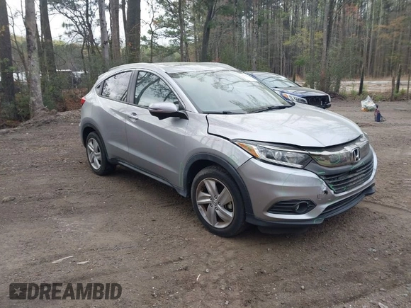 2019 Honda HR-V EX with VIN 3CZRU5H51KM723262, listed as a IAAI auction lot 41912571 with 41,598 mi miles. Bid and sale history available at carsss.com. Image 1.