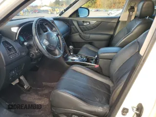2009 Infiniti FX35 with VIN JNRAS18W29M155135, listed as a Copart auction lot 79048084 with 177,262 mi miles and Salvage Title. Bid and sale history available at carsss.com. Image 7.