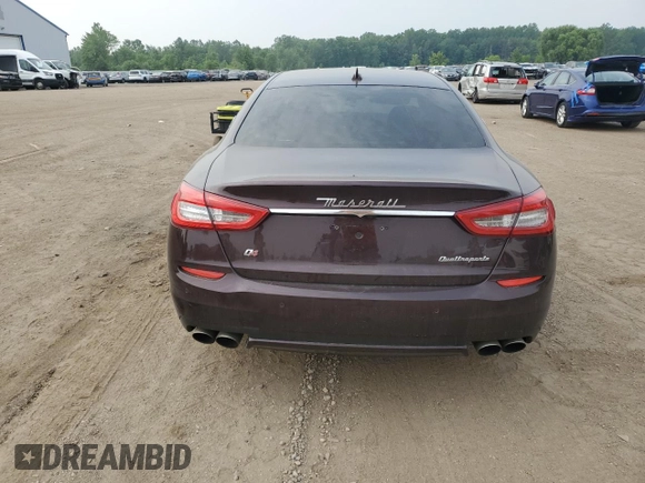 2015 Maserati Quattroporte S Q4 z VIN ZAM56RRA5F1144548, wystawiony jako Copart lot #59844425 z przebiegiem 70 370 mil mil oraz Czysty tytuł • Clean title. Historia ofert i sprzedaży dostępna na DreamBid. Obrazek 6.