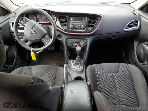 2016 Dodge Dart SE with VIN 1C3CDFAA6GD555506, listed as a Copart auction lot 49535295 with 151,607 mi miles and Clean Title. Bid and sale history available at carsss.com. Image 8.