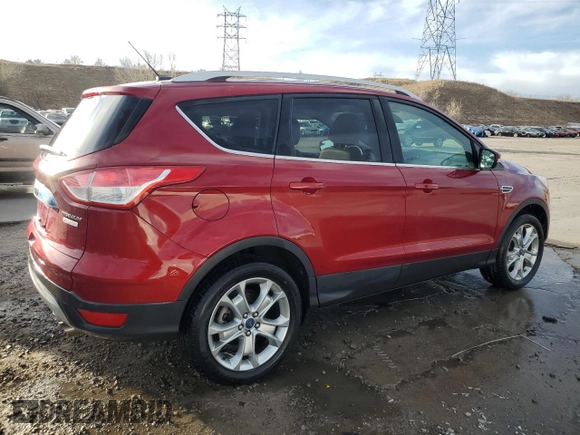 2014 Ford Escape Titanium with VIN 1FMCU0JX1EUB15697, listed as a Copart auction lot 48386535 with 86,178 mi miles and Salvage Title. Bid and sale history available at carsss.com. Image 3.