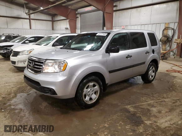 2013 Honda Pilot LX with VIN 5FNYF4H20DB083516, listed as a Copart auction lot 52127445 with 212,029 mi miles and Clean Title. Bid and sale history available at DreamBid. Image 1.