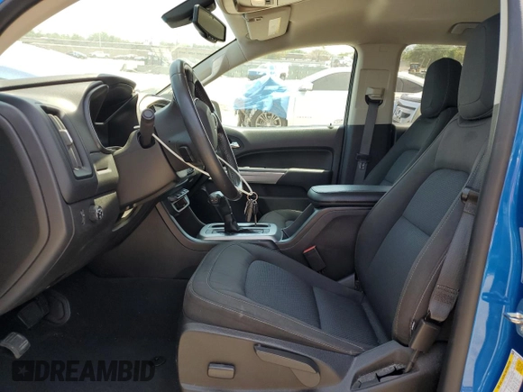 2021 Chevrolet Colorado 2WD LT with VIN 1GCGSCEN3M1297005, listed as a Copart auction lot 54363325 with 74,825 mi miles and Salvage Title. Bid and sale history available at DreamBid. Image 7.