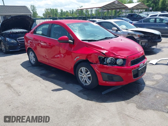 2012 Chevrolet Sonic LT with VIN 1G1JC5SH9C4130618, listed as a IAAI auction lot 42159538 with 120,367 mi miles and . Bid and sale history available at DreamBid. Image 1.