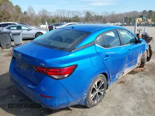 2021 Nissan Sentra SV with VIN 3N1AB8CV1MY204499, listed as a IAAI auction lot 41678411 with 60,813 mi miles and . Bid and sale history available at DreamBid. Image 4.