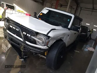 2022 Ford Bronco with VIN 1FMEE5DP0NLB52759, listed as a IAAI auction lot 41079932 with 46,503 mi miles. Bid and sale history available at carsss.com. Image 2.