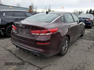 2020 Kia Optima SE with VIN 5XXGT4L37LG422160, listed as a Copart auction lot 85797884 with 10,280 mi miles and Salvage title. Bid and sale history available at DreamBid. Image 3.