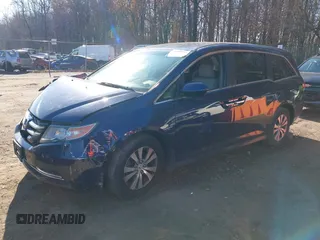 2017 Honda Odyssey SE with VIN 5FNRL5H31HB016523, listed as a IAAI auction lot 40998811 with 62,690 mi miles and . Bid and sale history available at carsss.com. Image 17.