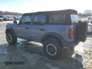 2023 Ford Bronco with VIN 1FMEE5DP0PLB17111, listed as a Copart auction lot 86588374 with 26,093 mi miles and Salvage Title. Bid and sale history available at DreamBid. Image 2.