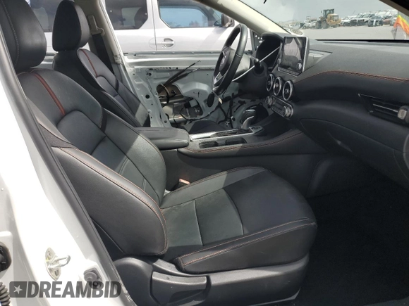 2023 Nissan Sentra SR with VIN 3N1AB8DV9PY295749, listed as a Copart auction lot 51859635 with 14,633 mi miles and Salvage Title. Bid and sale history available at carsss.com. Image 7.
