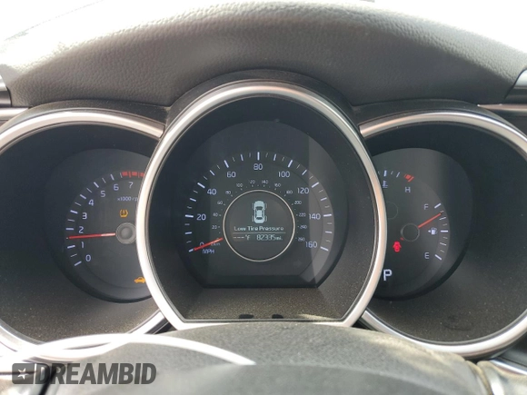 2015 Kia Optima LX with VIN 5XXGM4A74FG452675, listed as a Copart auction lot 46331535 with 82,335 mi miles and Salvage Title. Bid and sale history available at DreamBid. Image 9.