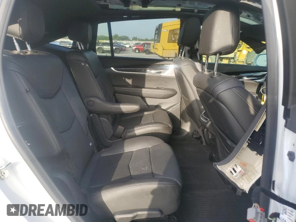 2020 Cadillac XT6 FWD Premium Luxury with VIN 1GYKPCRS7LZ122715, listed as a Copart auction lot 64907384 with 45,599 mi miles and Clean Title. Bid and sale history available at carsss.com. Image 12.