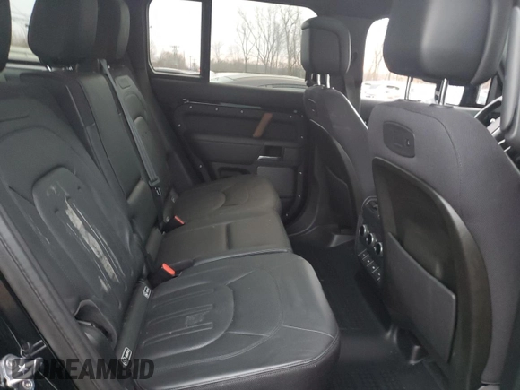 2020 Land Rover Defender X with VIN SALEXEEU3L2021601, listed as a Copart auction lot 86600934 with 49,039 mi miles and Salvage title. Bid and sale history available at DreamBid. Image 11.