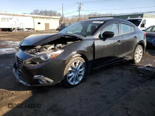 2015 Mazda 3 S Grand Touring with VIN JM1BM1W38F1221014, listed as a Copart auction lot 42941485 with 51,748 mi miles and Salvage Title. Bid and sale history available at DreamBid. Image 1.