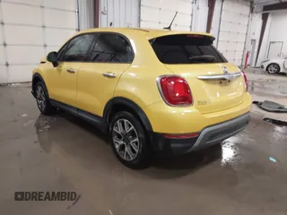 2016 FIAT 500X Trekking with VIN ZFBCFXCT8GP367324, listed as a IAAI auction lot 41570094 with 101,537 mi miles and . Bid and sale history available at DreamBid. Image 3.
