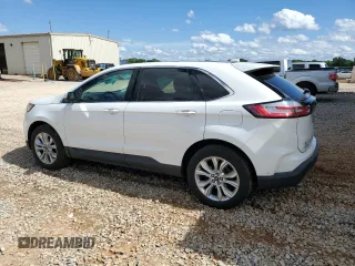 2020 Ford Edge Titanium with VIN 2FMPK3K93LBA53778, listed as a Copart auction lot 59059085 with 121,277 mi miles and Salvage title. Bid and sale history available at DreamBid. Image 2.