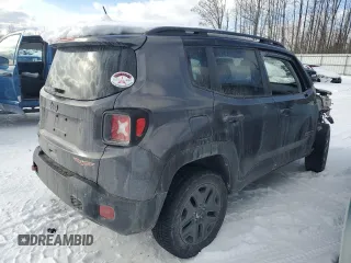 2018 Jeep Renegade Trailhawk with VIN ZACCJBCB5JPH06587, listed as a Copart auction lot 42870585 with 76,014 mi miles and Non Repairable. Bid and sale history available at carsss.com. Image 3.
