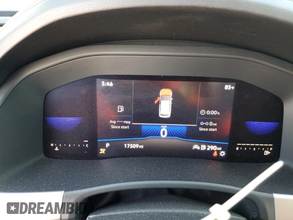 2022 Volkswagen Atlas SE with VIN 1V2DP2CA5NC509101, listed as a Copart auction lot 76972414 with 17,509 mi miles and Salvage title. Bid and sale history available at DreamBid. Image 9.