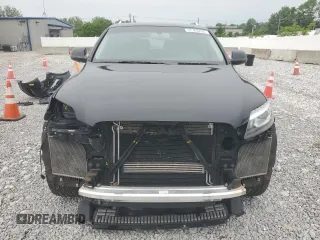 2015 Audi Q7 Premium Plus with VIN WA1LGAFE7FD013387, listed as a Copart auction lot 57763295 with 122,412 mi miles and Salvage title. Bid and sale history available at DreamBid. Image 5.