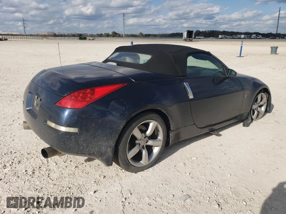 2008 Nissan 350Z Enthusiast with VIN JN1BZ36A78M850344, listed as a Copart auction lot 86394824 with 113,134 mi miles and Salvage Title. Bid and sale history available at DreamBid. Image 3.