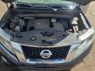 2013 Nissan Pathfinder SL with VIN 5N1AR2MM8DC672939, listed as a Copart auction lot 53847225 with 130,395 mi miles and Clean Title. Bid and sale history available at carsss.com. Image 12.