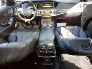 2014 Mercedes-Benz S-Class S 550 with VIN WDDUG8CB5EA025704, listed as a Copart auction lot 45691445 with 133,921 mi miles and Salvage Title. Bid and sale history available at carsss.com. Image 8.