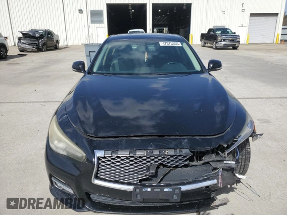 2014 Infiniti Q50 Premium with VIN JN1BV7AR3EM690281, listed as a Copart auction lot 47875305 with 235,944 mi miles and Salvage Title. Bid and sale history available at carsss.com. Image 5.
