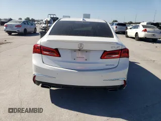 2020 Acura TLX w/Advance Pkg with VIN 19UUB3F86LA000062, listed as a Copart auction lot 77369314 with 71,806 mi miles and Salvage Title. Bid and sale history available at carsss.com. Image 6.