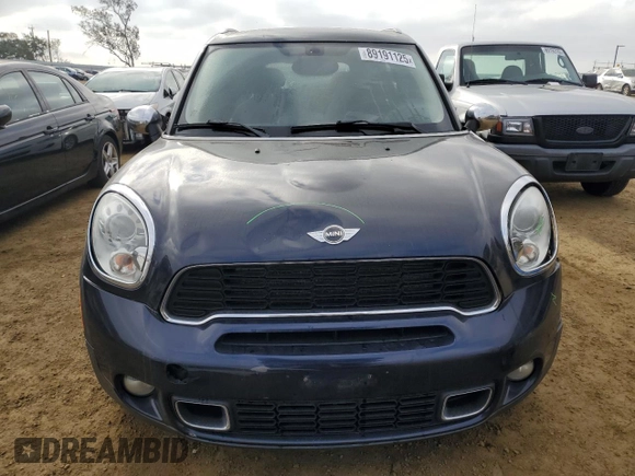 2011 MINI Countryman S with VIN WMWZC5C53BWH99985, listed as a Copart auction lot 89191125 with 90,177 mi miles and Salvage Title. Bid and sale history available at DreamBid. Image 5.