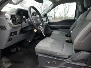 2021 Ford F-150 XL with VIN 1FTFW1E57MFA70391, listed as a Copart auction lot 50813215 with 97,790 mi miles and Salvage Title. Bid and sale history available at carsss.com. Image 7.