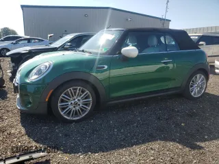2020 MINI Convertible Cooper with VIN WMWWJ3C07L3M02795, listed as a Copart auction lot 61579105 with 66,807 mi miles and Salvage title. Bid and sale history available at DreamBid. Image 1.