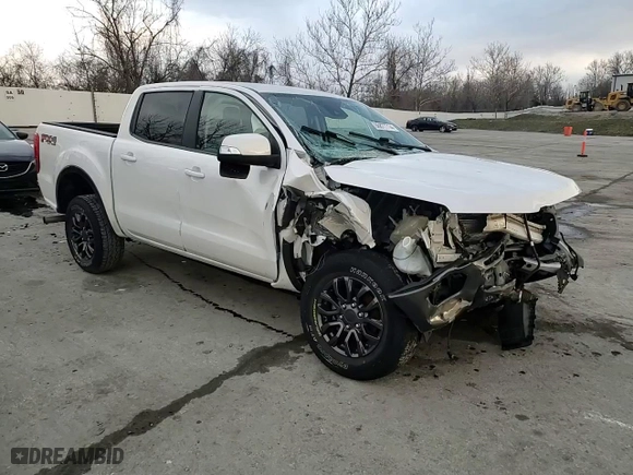 2019 Ford Ranger XL with VIN 1FTER4FHXKLA55413, listed as a Copart auction lot 86877714 with 43,836 mi miles and Salvage Title. Bid and sale history available at carsss.com. Image 10.