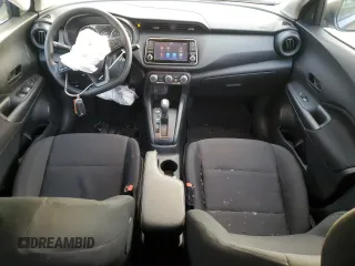 2024 Nissan Kicks S with VIN 3N1CP5BV6RL550465, listed as a Copart auction lot 41500095 with 956 mi miles and Salvage Title. Bid and sale history available at DreamBid. Image 8.